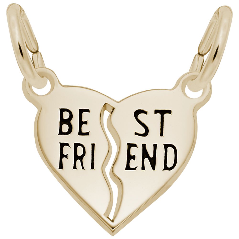 Best Friend Charm Bracelet & Necklace Pendant - Cute Friendship Jewelry Gift for Women & Girls - Perfect for Birthdays, Anniversaries & Special Occasions