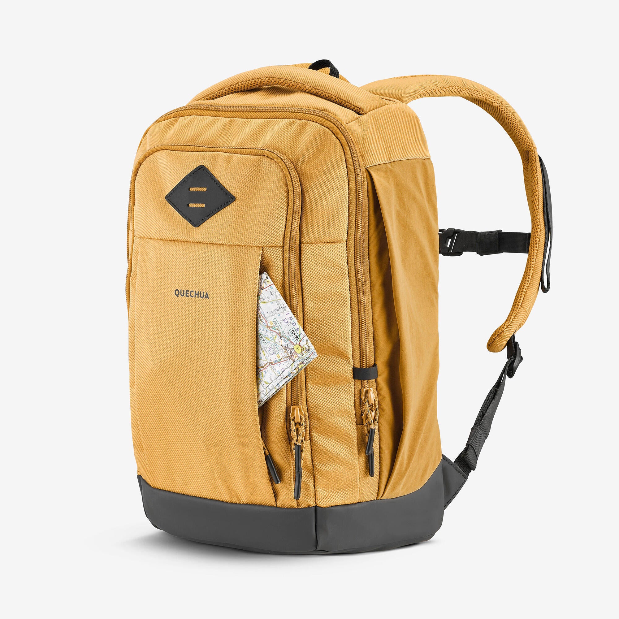 Quechua NH Escape 500 16L Lightweight Hiking Backpack for Men & Women - Water-Resistant Daypack for Outdoor Adventures, Camping & Travel