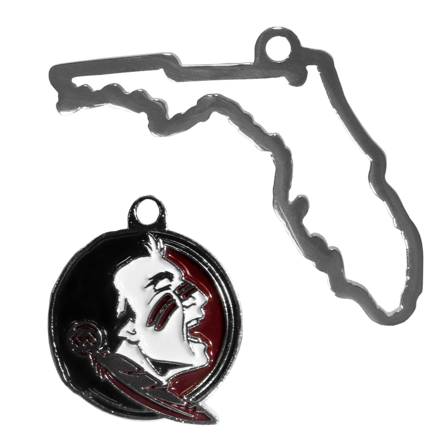 NCAA State Charm Necklace for Women & Men - Siskiyou University Alumni Gift - Perfect for Game Day, Graduation & College Pride Accessories