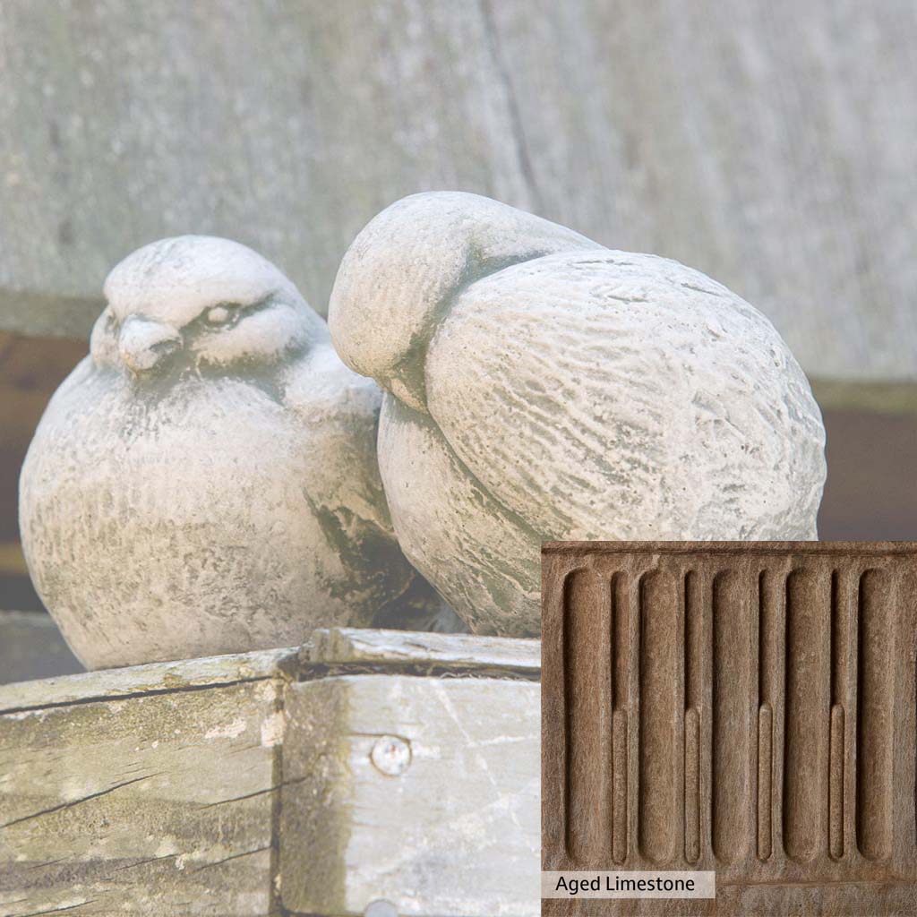 Campania International Duet Birds - Handcrafted Garden Statues for Outdoor Decor, Perfect for Patio, Yard, and Lawn Ornament | Bird Figurines for Home & Garden Decoration