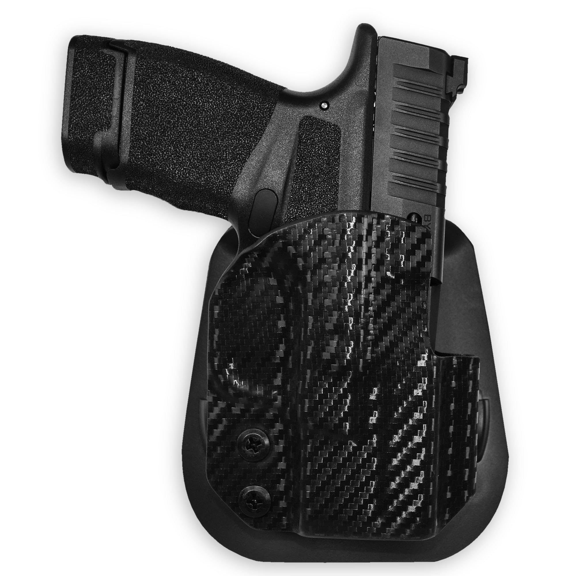 OWB Paddle Holster for Springfield Hellcat - Comfortable Outside Waistband Gun Holster for Concealed Carry | Perfect for Everyday Use, Range Training & Outdoor Activities