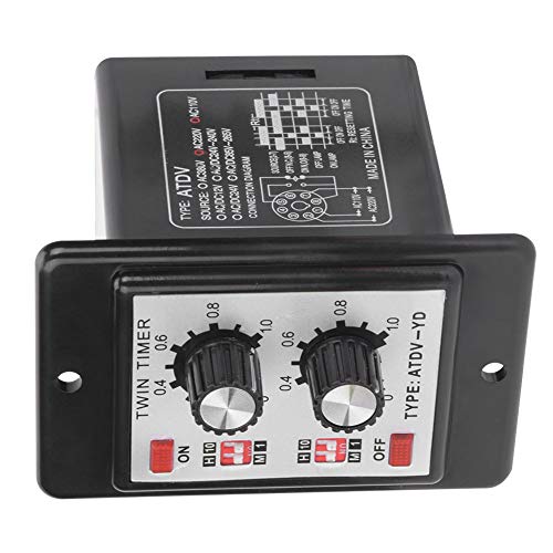 Automatic On/Off Timer Switch Relay with Multiple Time Settings - CMOS IC for Home Automation, Lighting Control & HVAC Systems