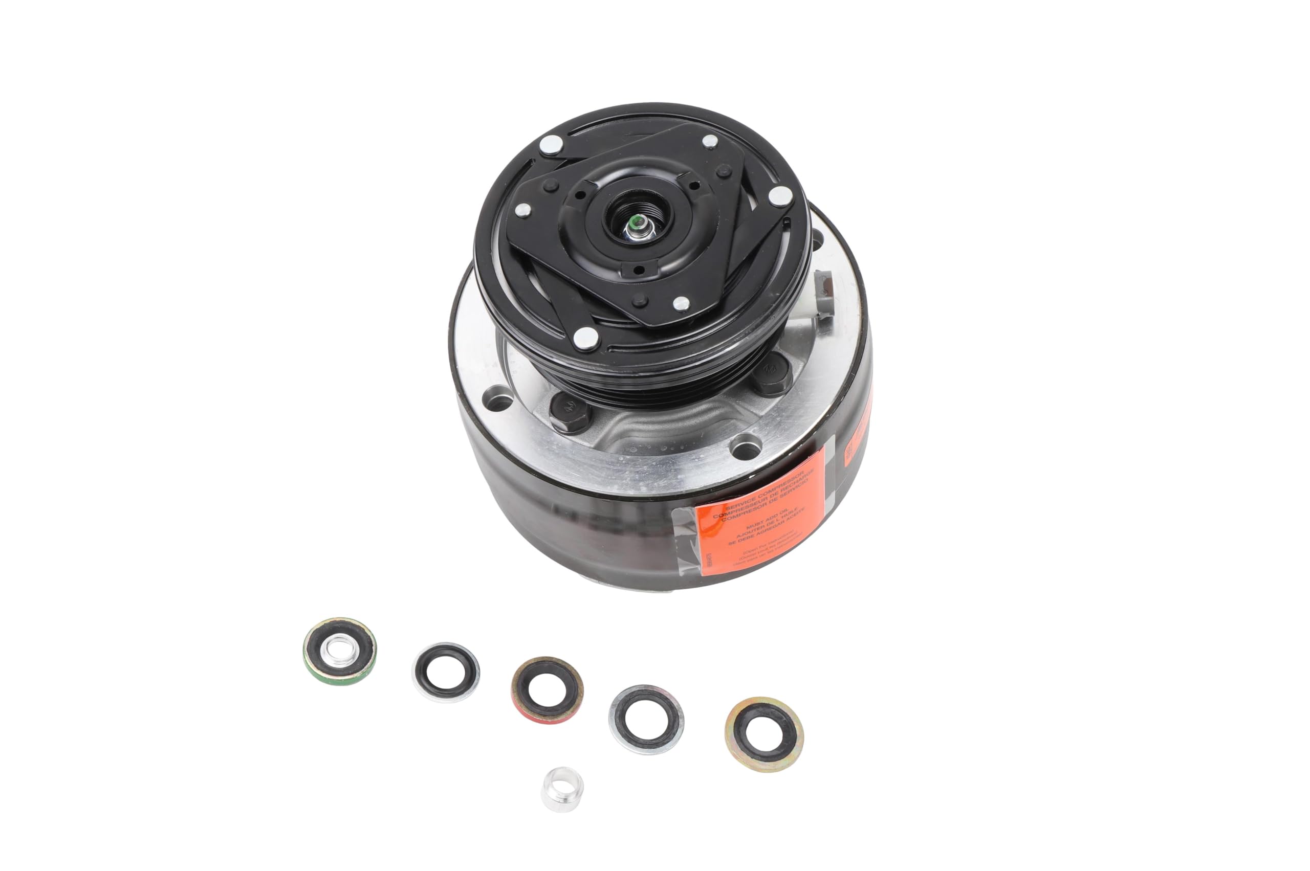 ACDelco GM Genuine Parts 15-20189 Air Conditioning Compressor & Clutch Assembly - Replacement for GM Vehicles - Perfect for AC Repair & Cooling System Maintenance