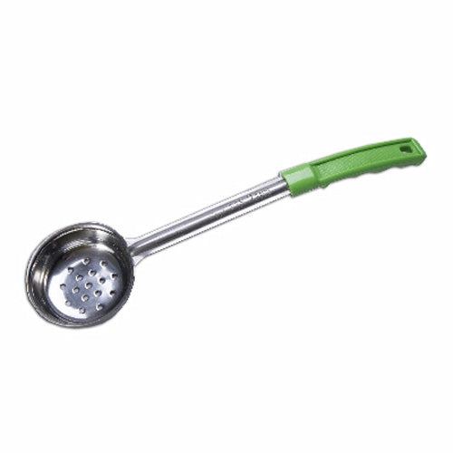 Perforated Food Portion Server - 4 oz Green Kitchen Tool for Precise Serving | Ideal for Salads, Desserts & Meal Prep
