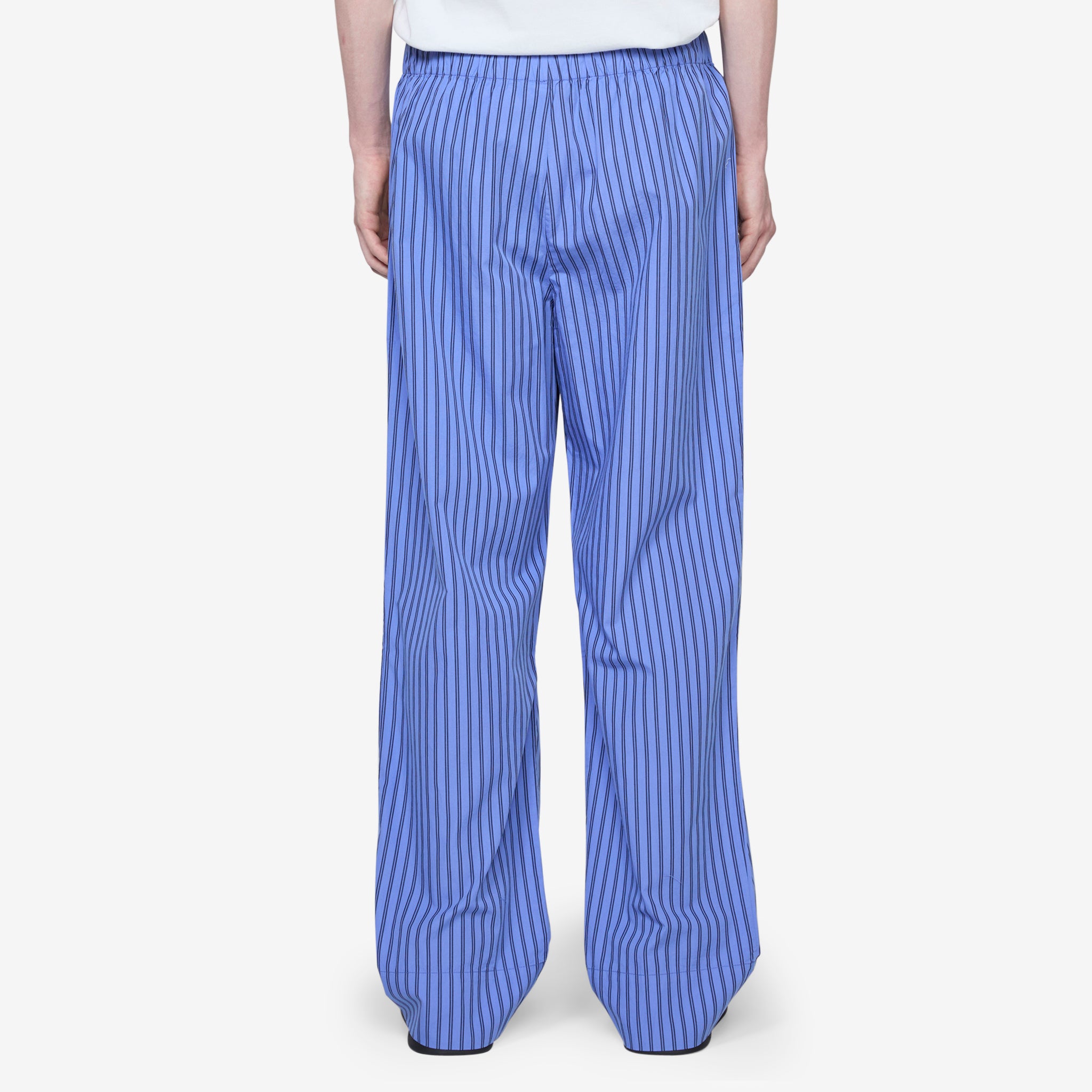 Soft Cotton Poplin Pajama Pants with Boro Stripes - Comfortable Sleepwear for Women & Men - Perfect for Lounging at Home or a Cozy Night's Sleep