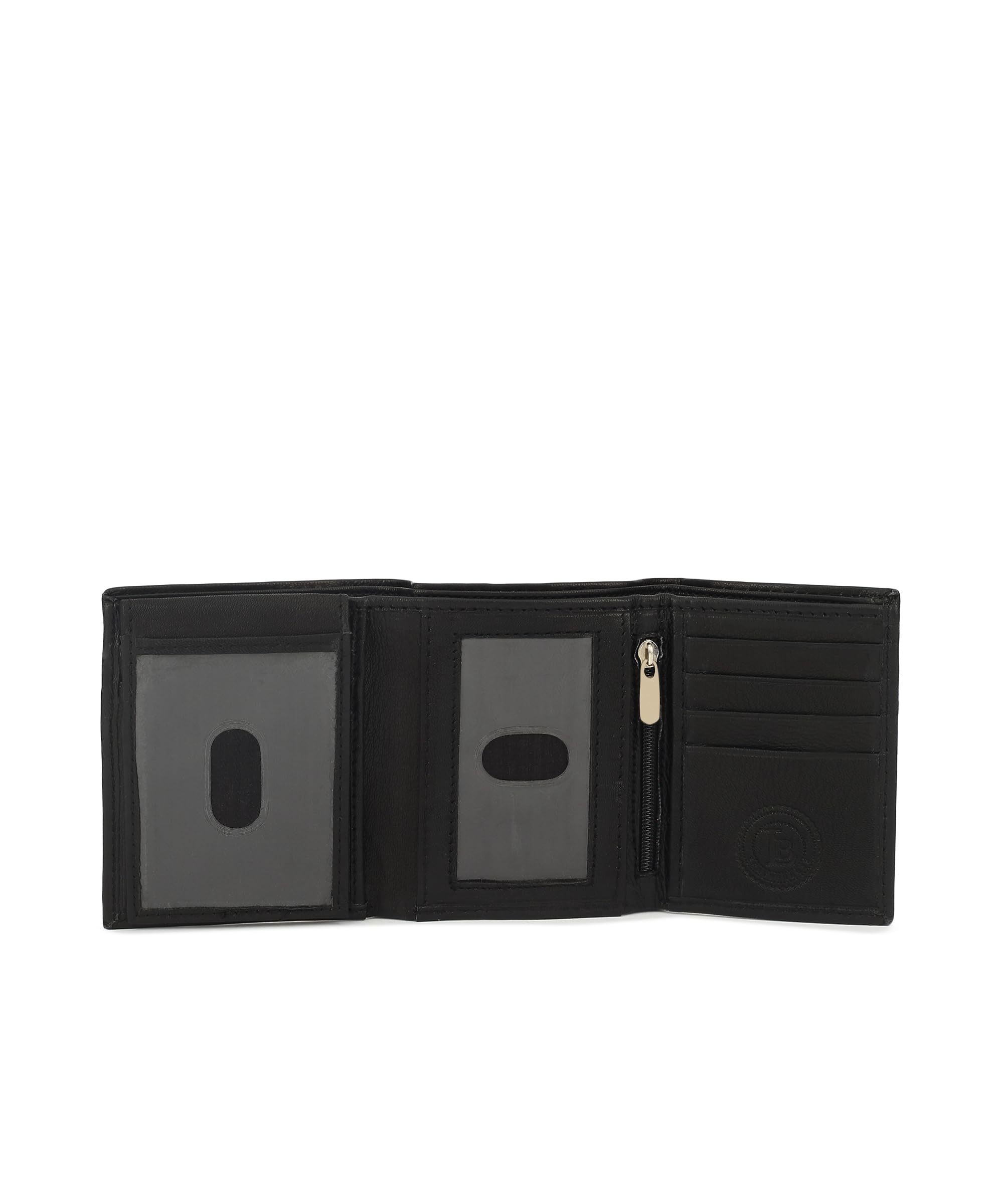 LeatherBoss Men's RFID Trifold Wallet - Slim & Stylish for Everyday Use
