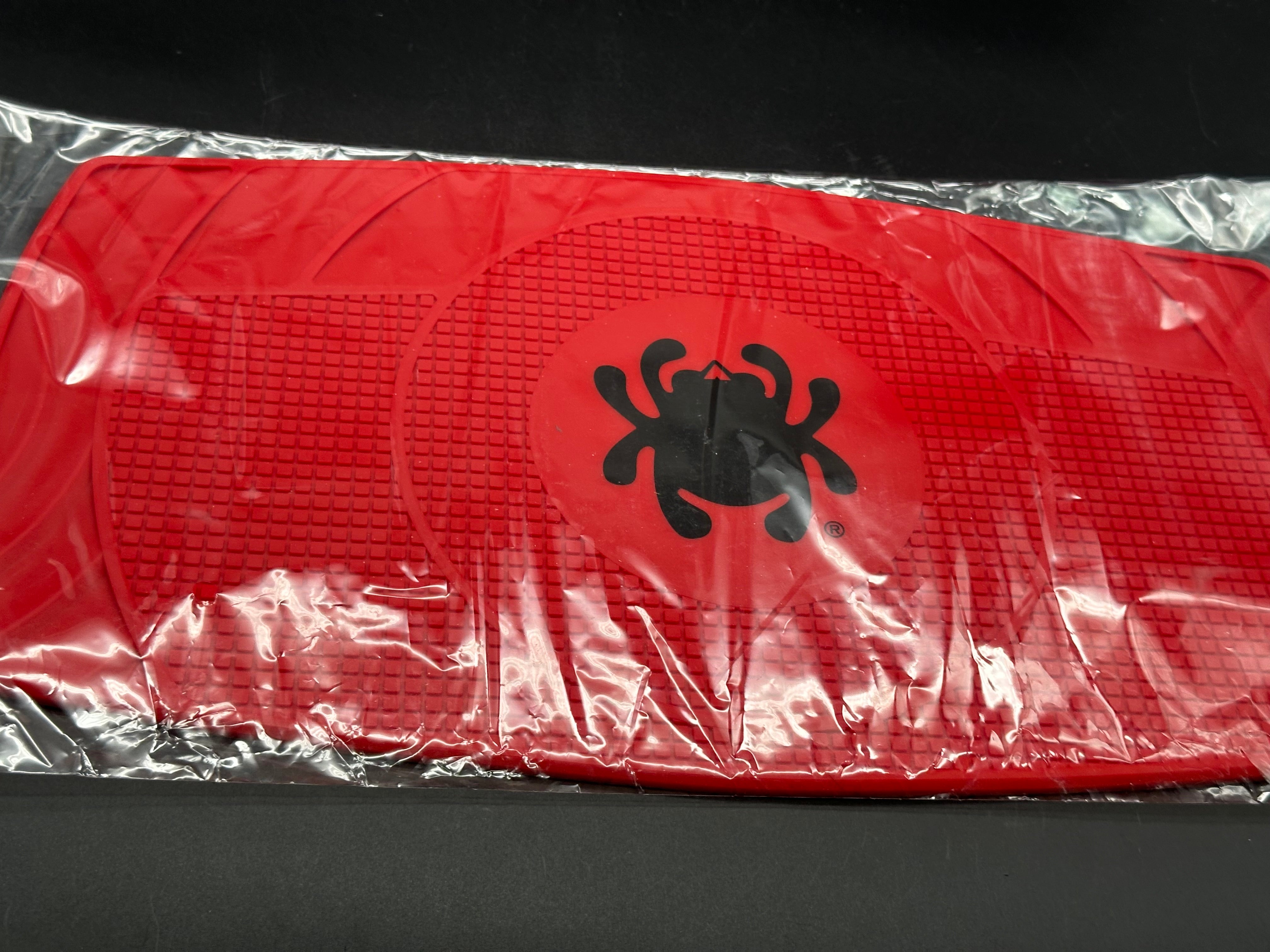 Spyderco & Blade HQ Limited Edition Red Silicone Takedown Shop Mat - Perfect for Knife Maintenance, Gun Cleaning & Workshop Use