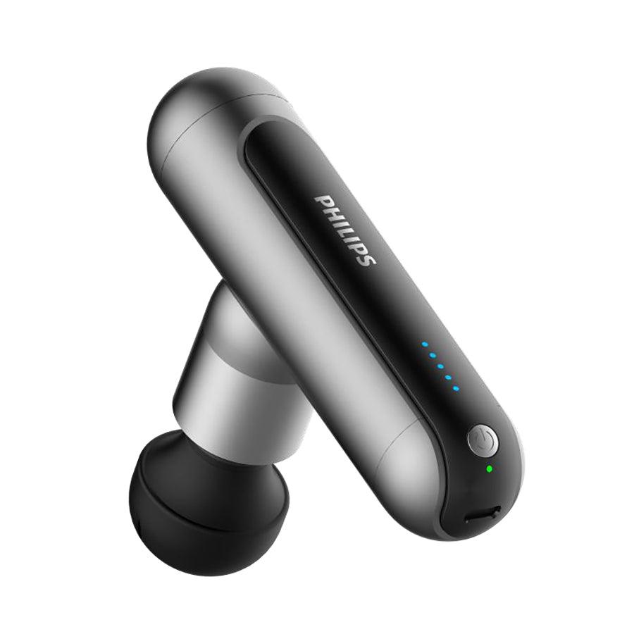 PHILIPS Mini Massage Gun PPM7303DG - Portable Deep Tissue Muscle Massager for Pain Relief, Recovery & Relaxation - Perfect for Athletes, Gym, Office & Home Use