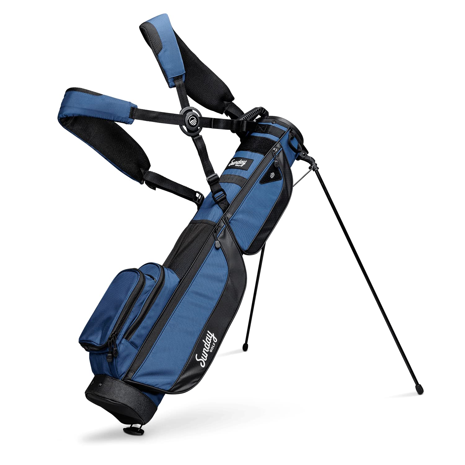 Sunday Golf Loma XL Bag - Ultra Lightweight 3.4lbs Golf Stand Bag with Adjustable Strap - Perfect for Driving Range, Par 3 & Executive Courses - Easy to Carry Pitch & Putt Golf Bag for Casual Play & Practice Sessions