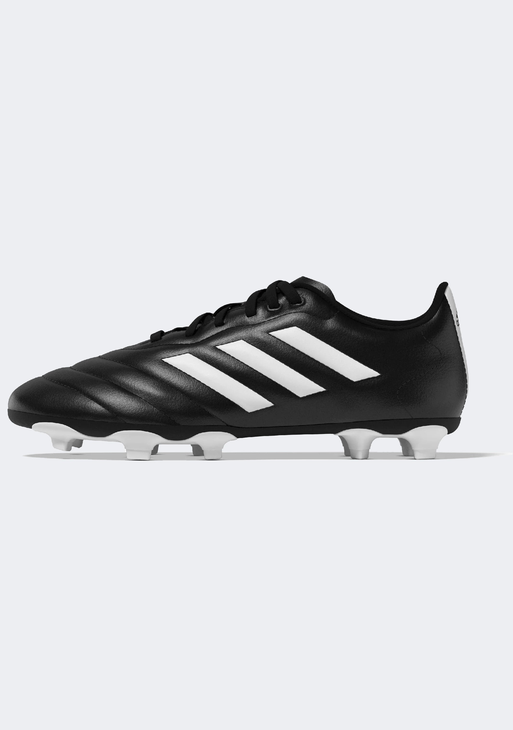 Adidas Junior Goletto VIII FG Soccer Cleats for Boys - Lightweight Firm Ground Football Boots with Synthetic Upper | Perfect for Youth Training & Matches on Natural Grass Fields