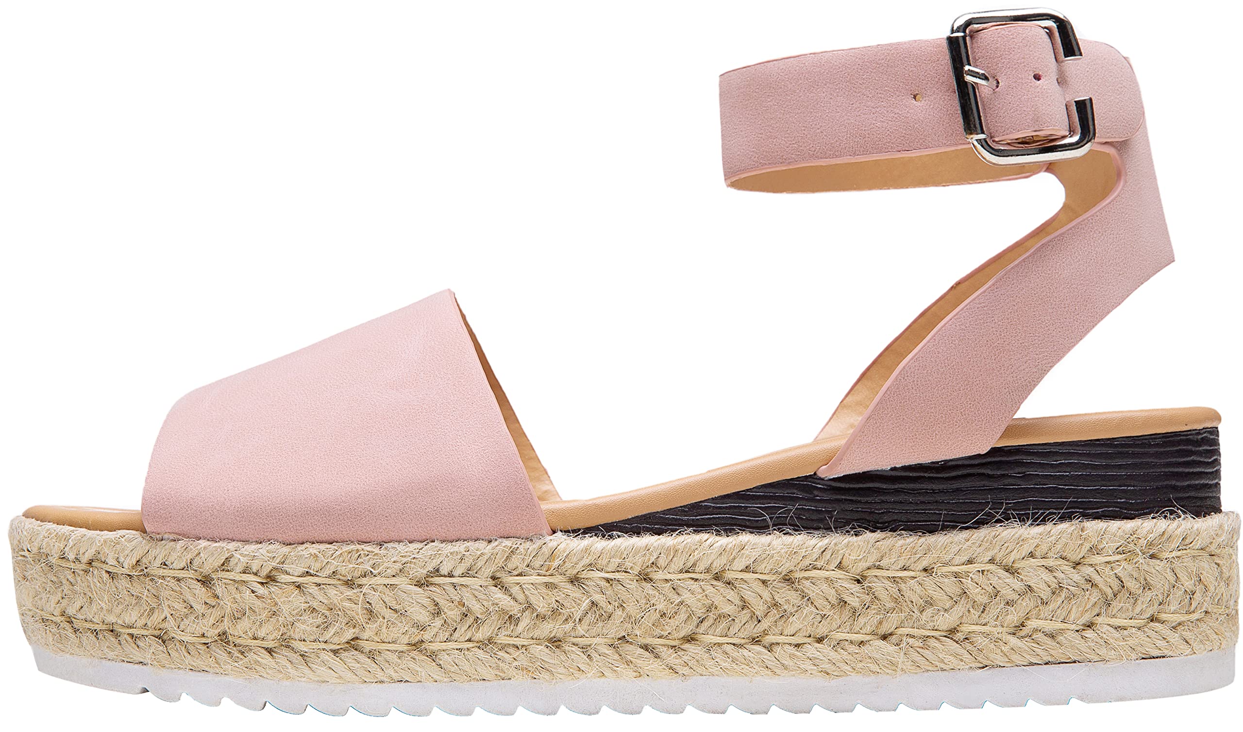 Vepose Women's 08 Low Wedge Platform Espadrilles Sandals - Comfortable Summer Casual Shoes for Beach, Vacation & Everyday Wear