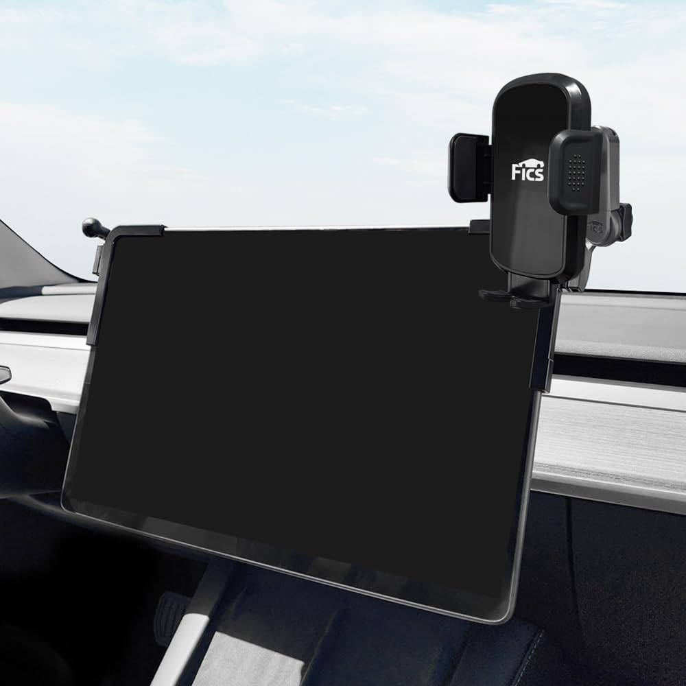 Premium Tesla Model 3 & Y Accessories - Universal Phone Mount Holder for Tesla Model 3/Y - Perfect for Safe Driving & Navigation
