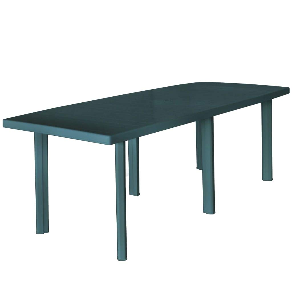 Outdoor Rectangle Dining Table - Weather-Resistant Garden Table for Backyard, Patio, Poolside & Outdoor Entertaining - Perfect for BBQs, Family Gatherings & Al Fresco Dining