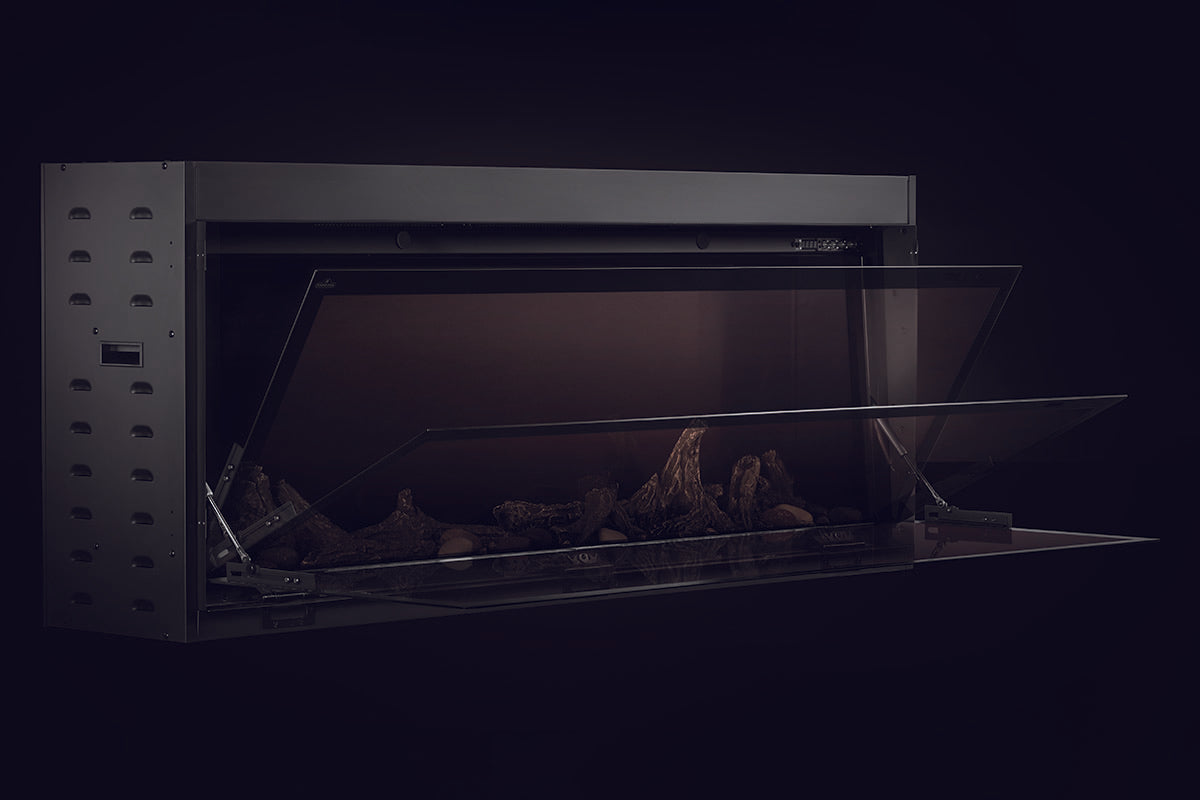 Napoleon Astound 62 Smart Built-In Linear Electric Fireplace - Modern Home Heating Solution for Living Room & Bedroom