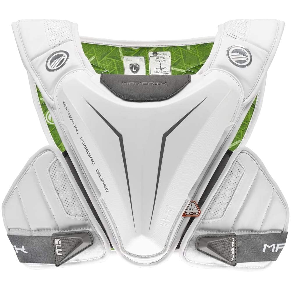 Maverik M5 EKG Speed Lacrosse Shoulder Pads - Lightweight & Protective Gear for Men's Lacrosse Players - Perfect for Training, Games & Competitive Play