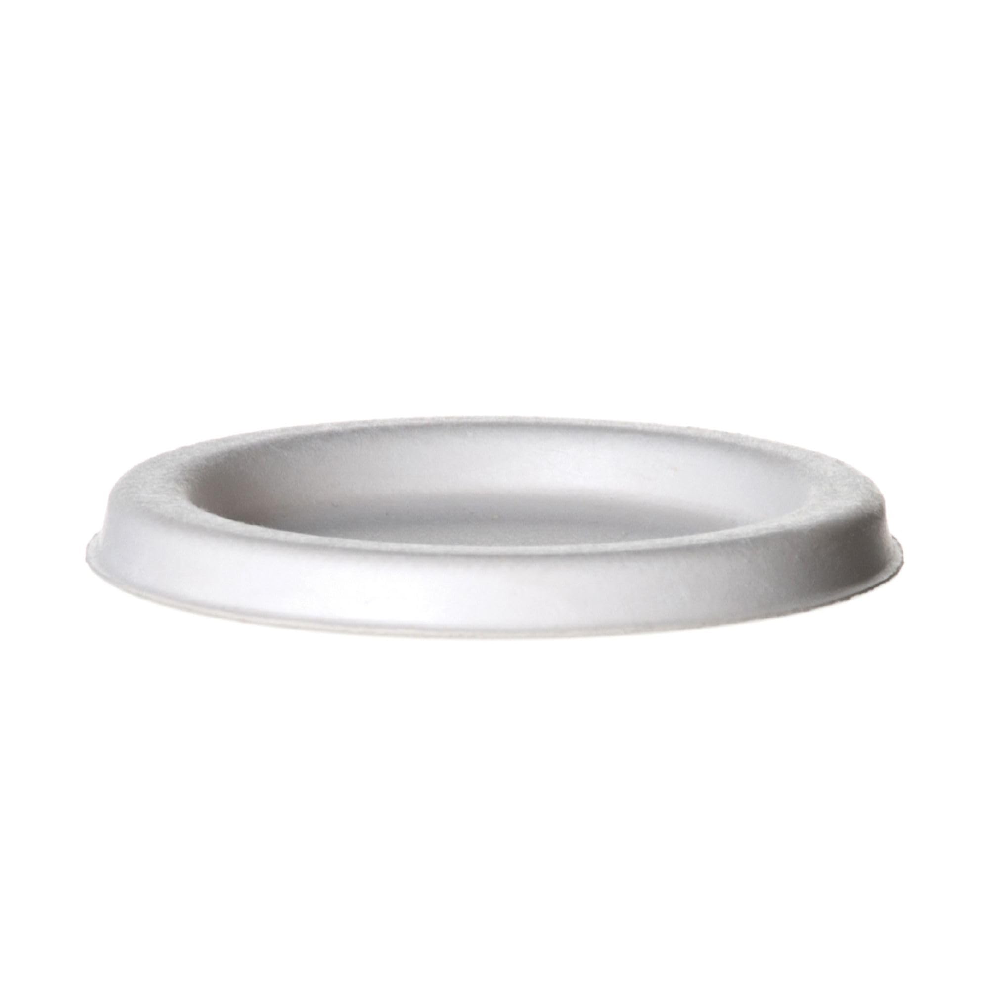 Eco-Friendly EP-SPCLID4 Lids for 4oz Sugarcane Portion Cups - 36 Packs of 50 - Perfect for Restaurants, Cafes & Takeout Food Containers