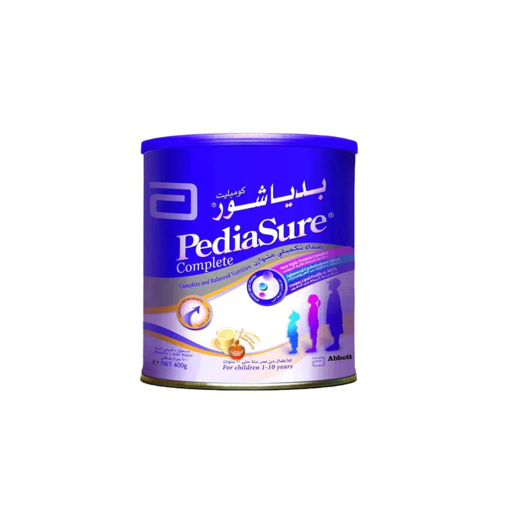 PediaSure Complete Triplesure Growing Up Milk Formula for Kids 1-10 Years - Honey Flavor 400g | Supports Healthy Growth & Development for Active Children