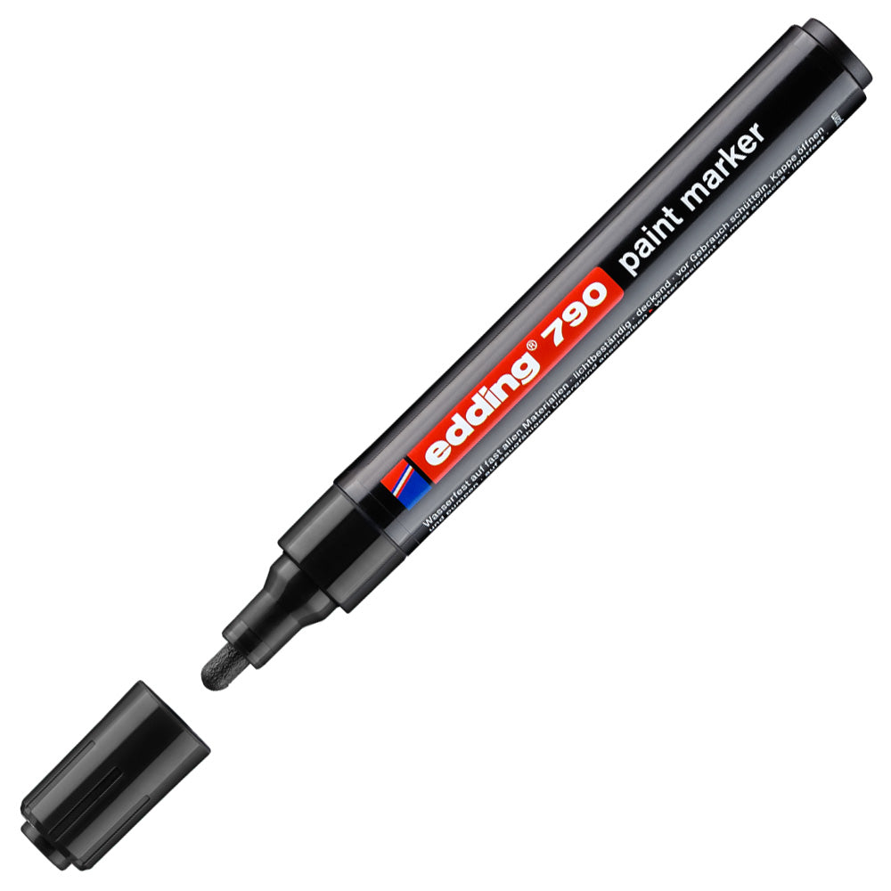 edding 790 Paint Marker Pen - Permanent, Waterproof & Quick-Drying for DIY, Crafts, Signs & Industrial Labeling