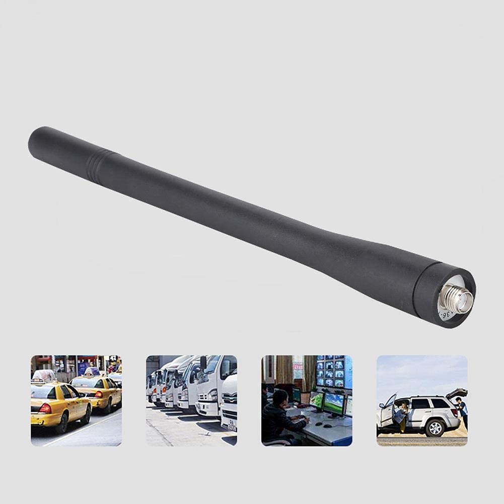 Ciglow VHF Flexible Soft Antenna Replacement (136-174MHz, 16.8CM) - SMA-F Connector Compatible with Kenwood TK-2000E Walkie-Talkies & Other Two-Way Radios - Perfect for Outdoor Adventures, Construction Sites, and Emergency Communications