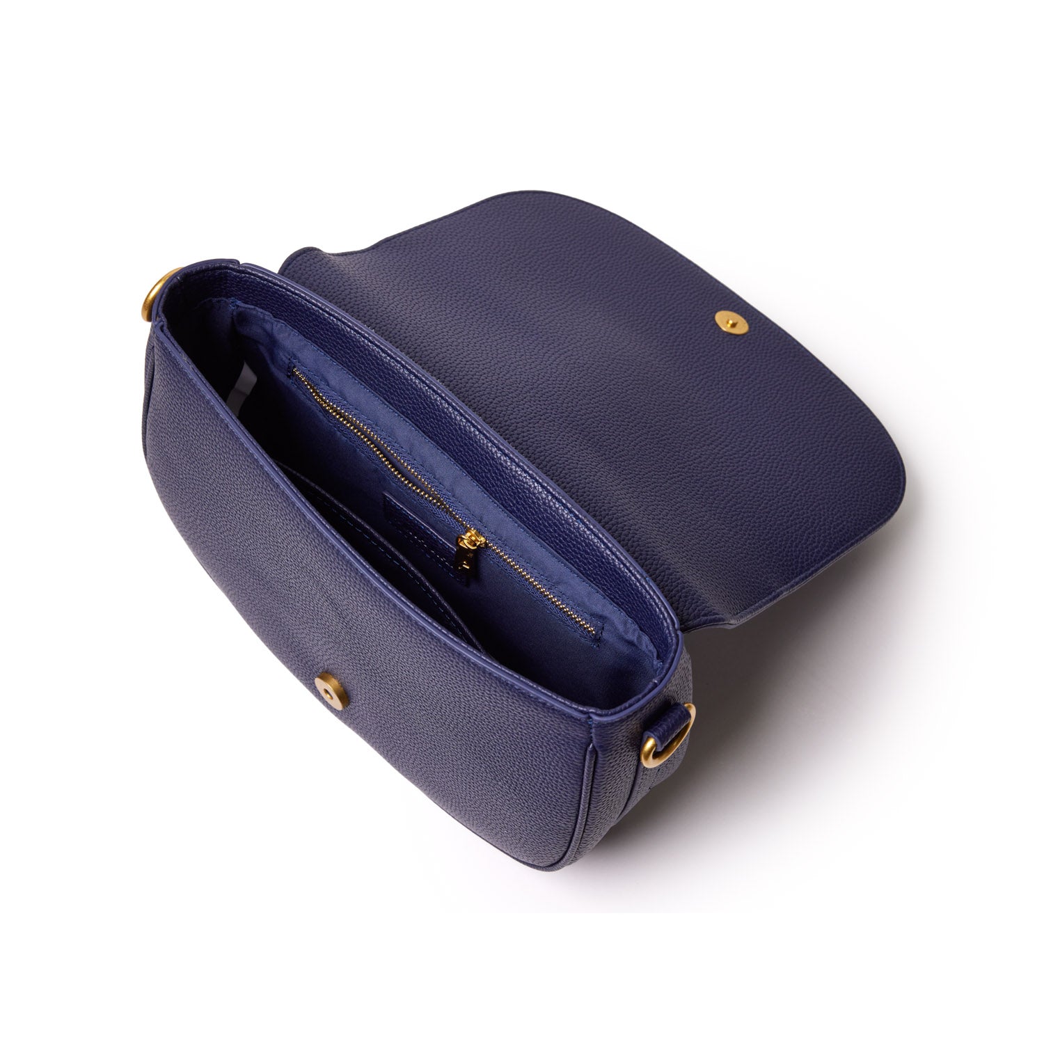**MEDIUM PEBBLE SHOULDER BAG in Navy Blue - Stylish & Versatile Crossbody Purse for Women, Perfect for Work, Travel & Everyday Use**