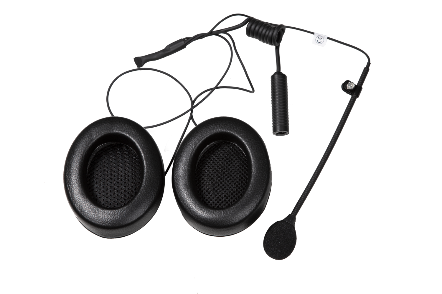 Stilo Open Face Helmet Intercom Kit with Earmuffs - WRC Electronics for Motorcycle, Racing & Off-Road Communication