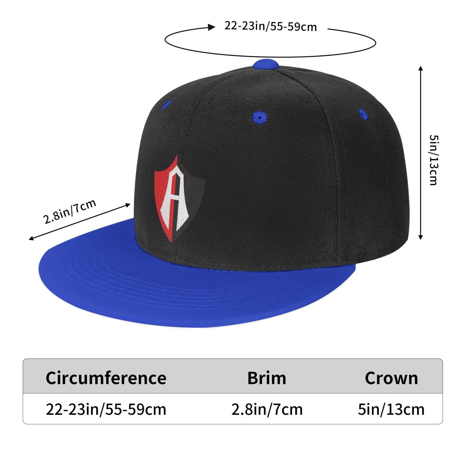 Club Atlas Unisex Baseball Cap - Hip Hop Cowboy Dad Hat for Men & Women - Plain Adjustable Cotton Hat for Outdoor, Sports & Casual Wear