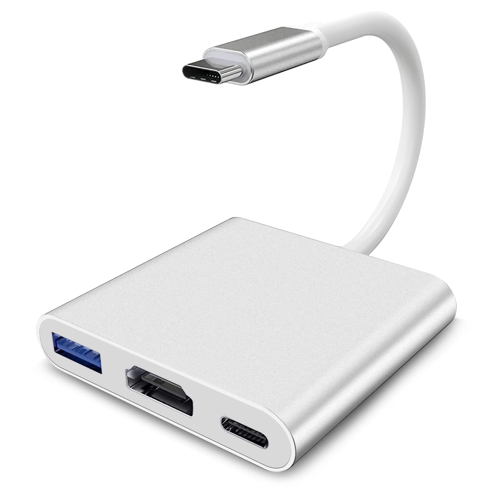 USB C to HDMI Adapter 4K with Charging Port - for Mac & Type-C Devices - Home & Office Use