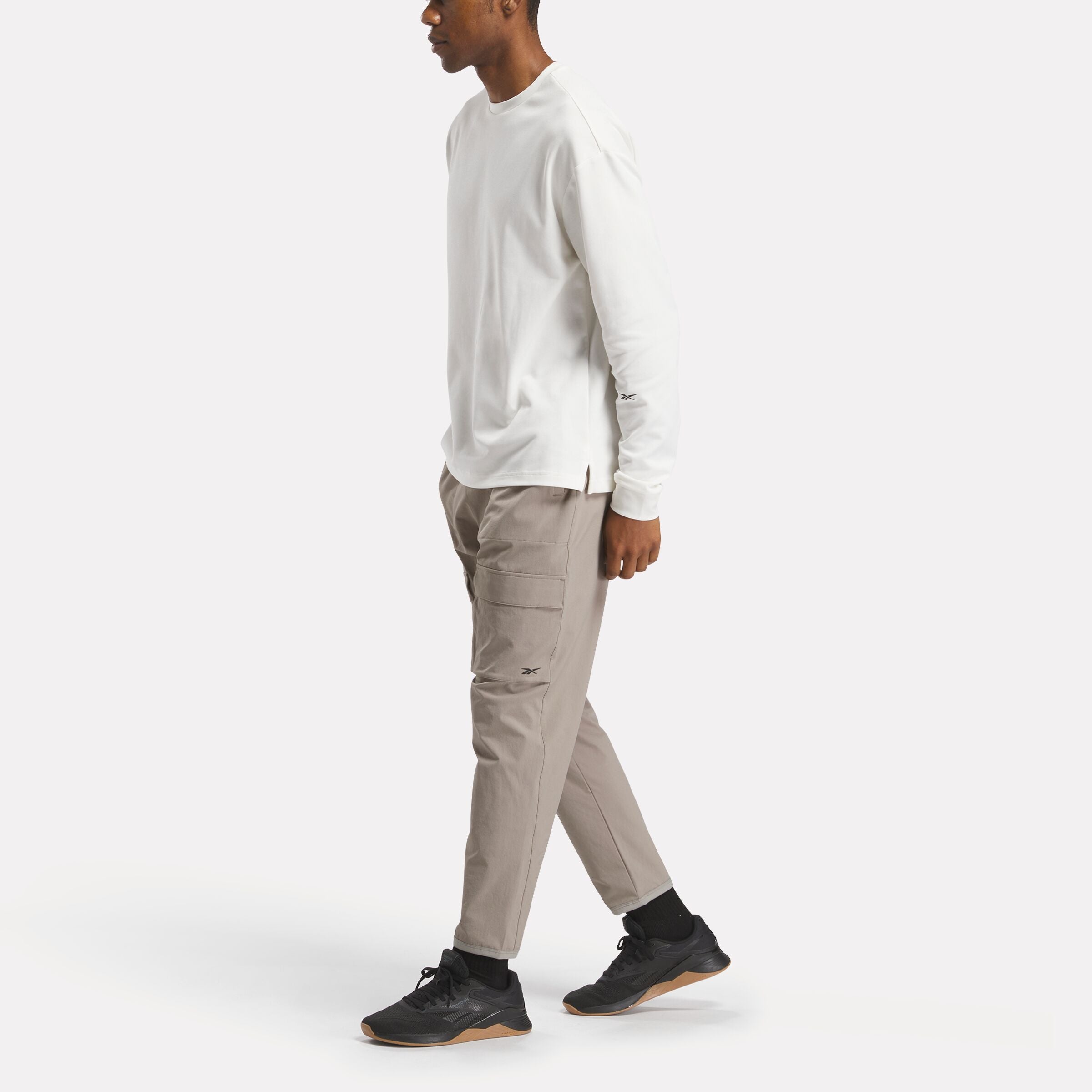 Ac Skystretch Woven Cargo Pants for Men - Gritty Grey | Durable & Comfortable Tactical Pants for Outdoor Adventures, Hiking & Work