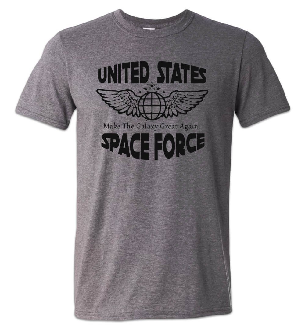 Official United States Space Force T-Shirt - Patriotic Military Apparel | Funny Trump Meme Design | Perfect for Veterans Day, Political Events & Space Enthusiasts