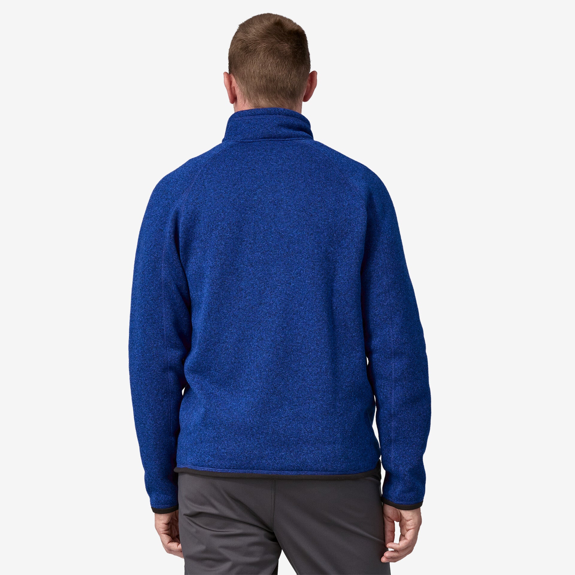 Men's Better Sweater® 1/4 Zip Fleece Jacket - Lightweight Warm Pullover for Hiking & Outdoor Activities (Style 25523)