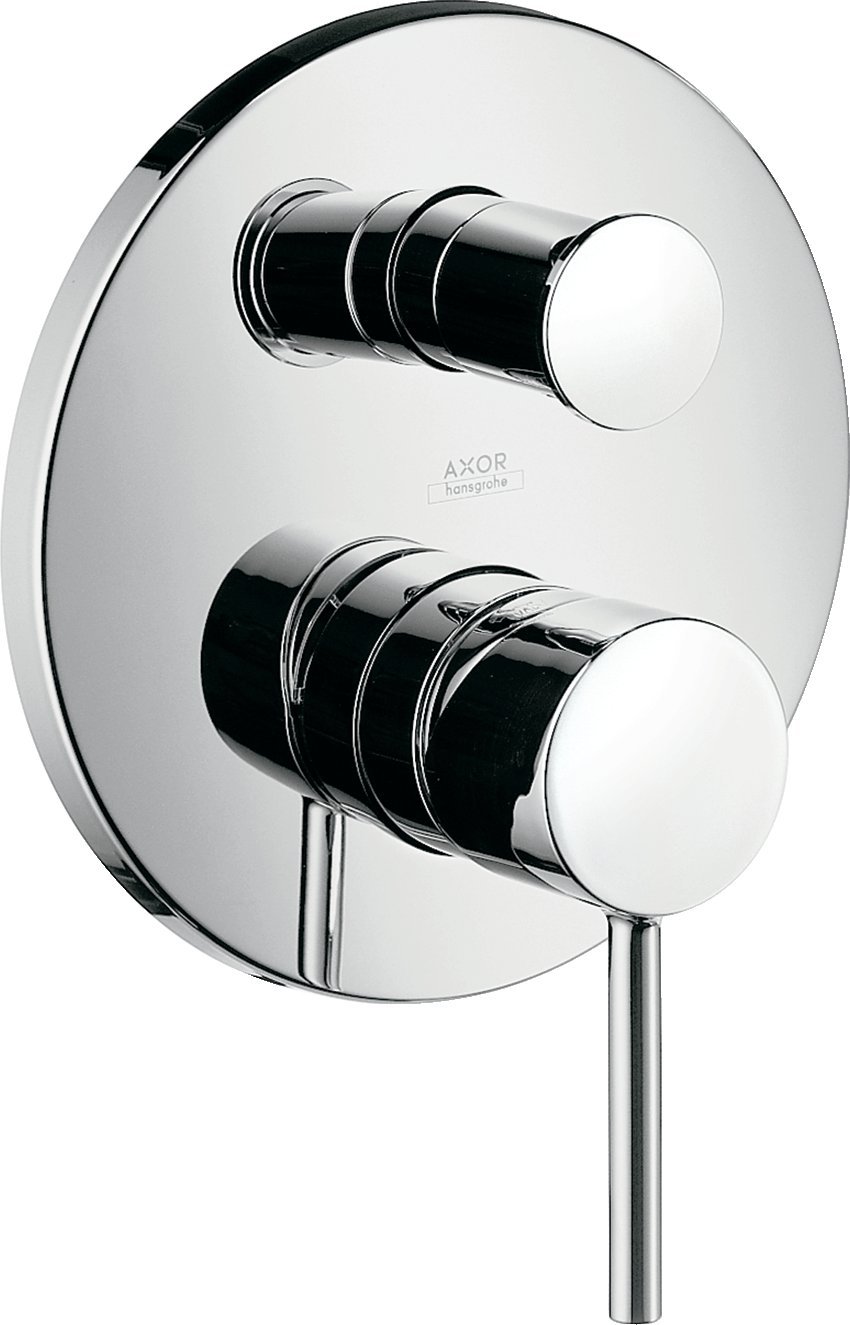 AXOR AX Starck Puro F.S. Bath Mixer Faucet - Modern Chrome Finish for Sink and Lavatory | Perfect for Contemporary Bathroom & Kitchen Designs