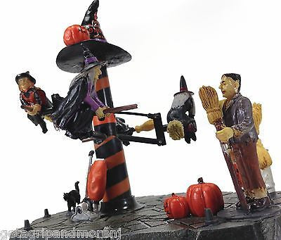 Halloween Decor - Sweepy McCurdles Broom Sculpture | Spooky Home & Party Decoration for Halloween Festivities