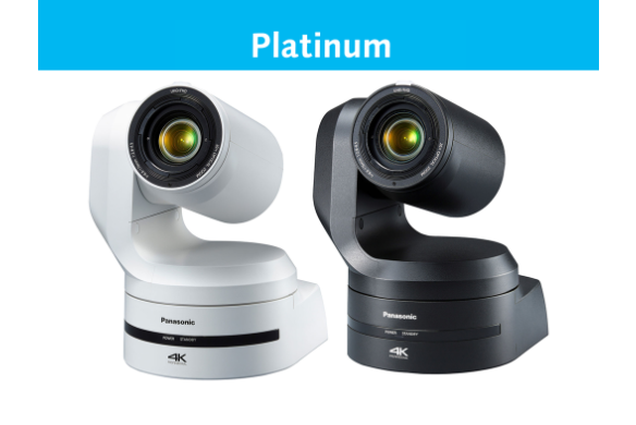 Professional AW UE150 4K 60p PTZ Camera for Live Streaming, Video Conferencing & Broadcast - Ultra HD Auto-Tracking Webcam for Church, Studio & Event Production