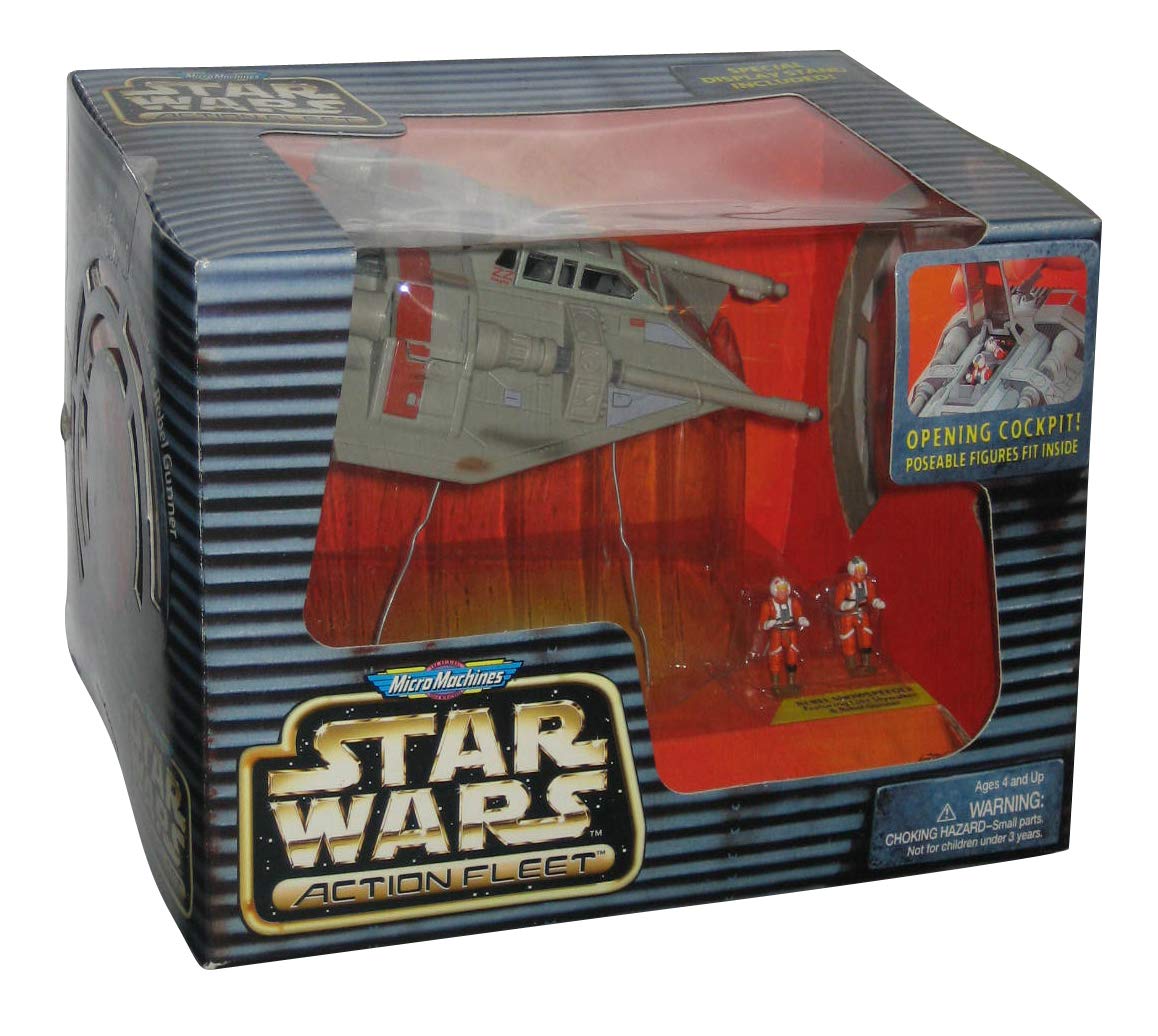 Star Wars Micro Machine Action Fleet Rebel Snow Speeder - Die-Cast Collectible Vehicle with Detailed Design - Perfect for Display, Gifts & Star Wars Fans Collection