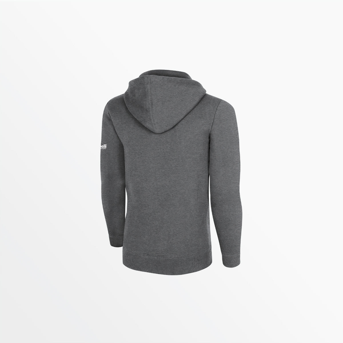 Youth Fleece Pullover Hoodie with Sleeve Logo - Cozy & Stylish Sweatshirt for Teens - Perfect for School, Sports & Casual Wear