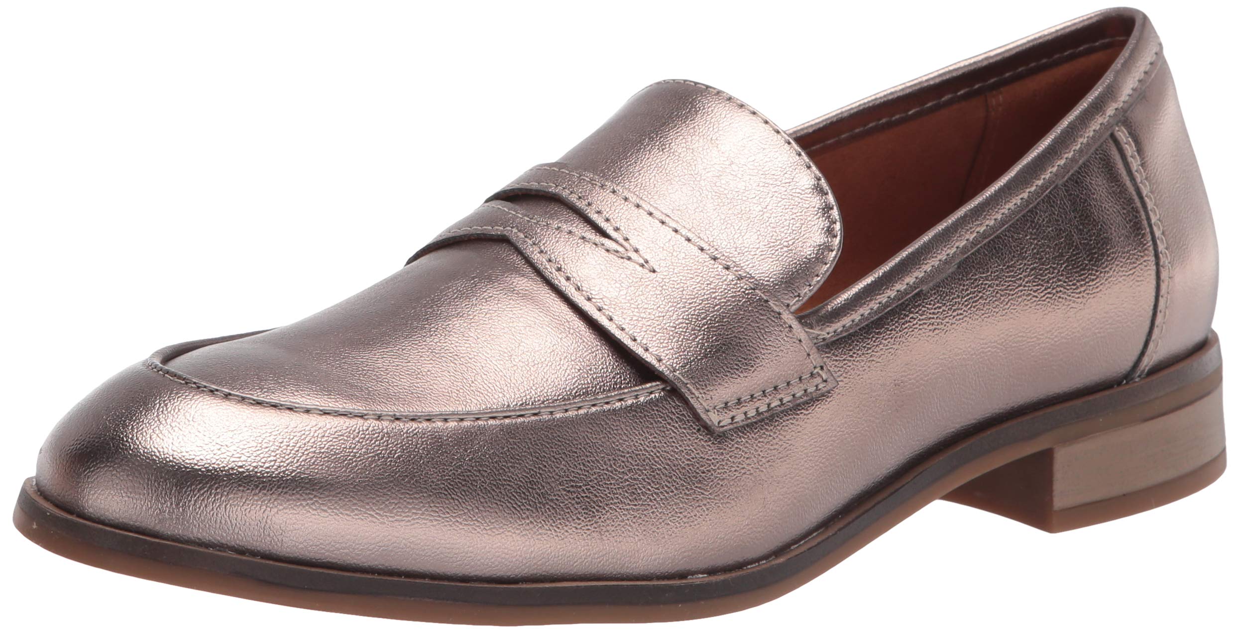 Clarks Women's Trish Rose Loafer - Comfortable Slip-On Shoes for Work, Travel & Casual Wear | Breathable & Lightweight Design