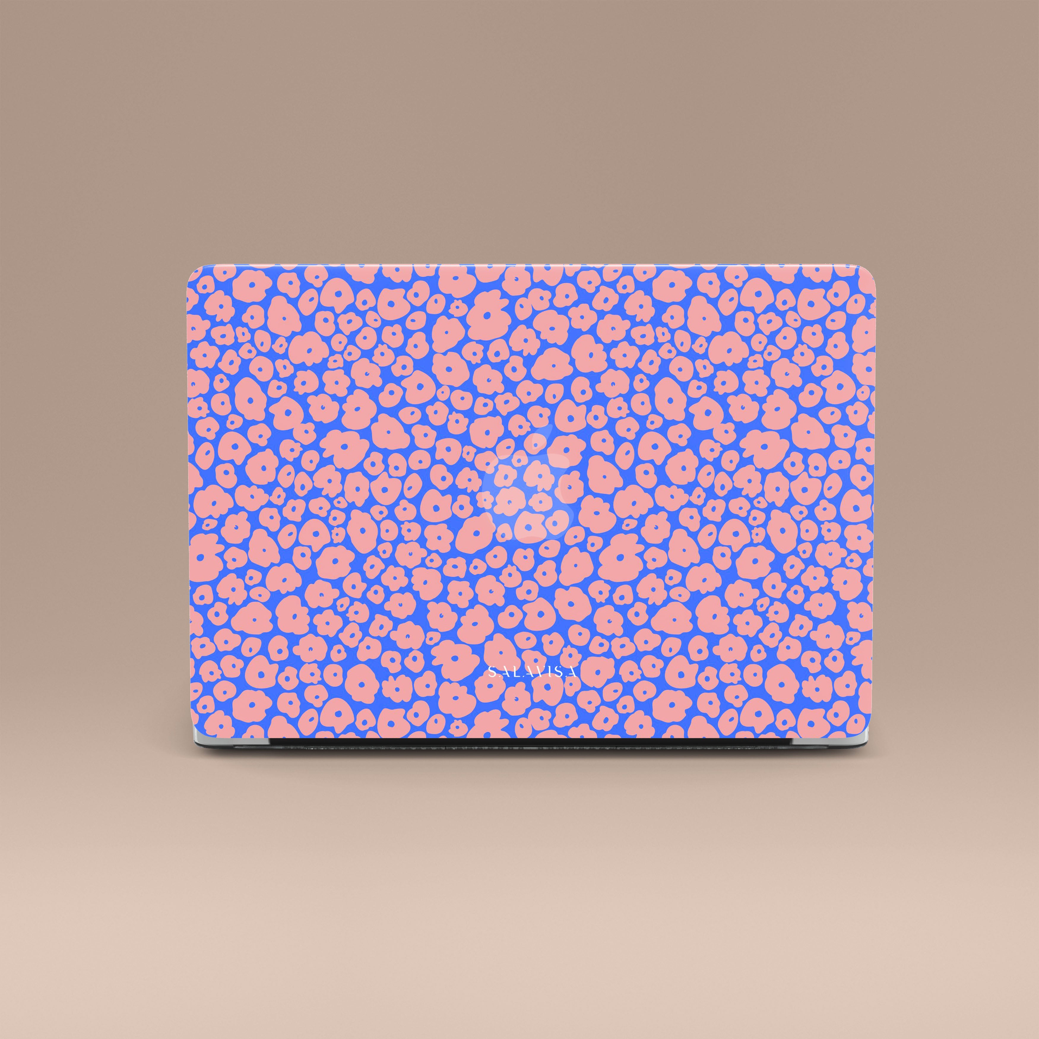 Premium Puffy Spring MacBook Case - Cute Floral Design Protective Cover for MacBook Air/Pro - Perfect for Work, School & Travel Accessories