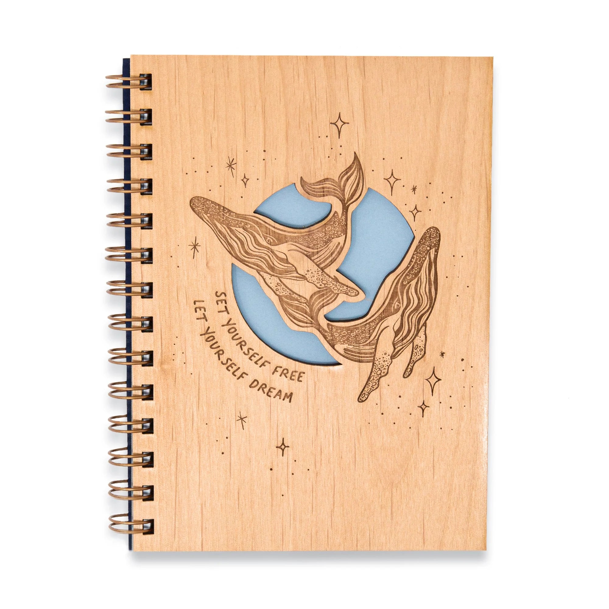 Hereafter Wooden Journals - Handcrafted Wooden Notebooks for Writing, Sketching & Journaling - Perfect for Travel, Gifts & Personal Reflection