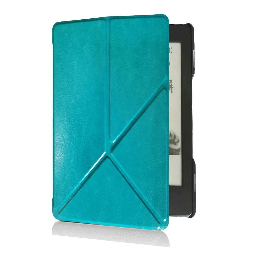 Premium PU Leather Magnetic Smart Case for Kindle 4/4th Generation/K5/K4S/K4B (2011-2012 Models) - Lake Blue Protective Cover | Perfect for Reading, Travel & Daily Use