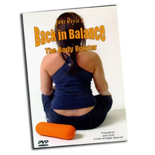 Jane Doyle's Back in Balance: The Body Bolster - Premium Lumbar Support Pillow for Office Chairs, Car Seats & Home Use - Relieve Back Pain & Improve Posture