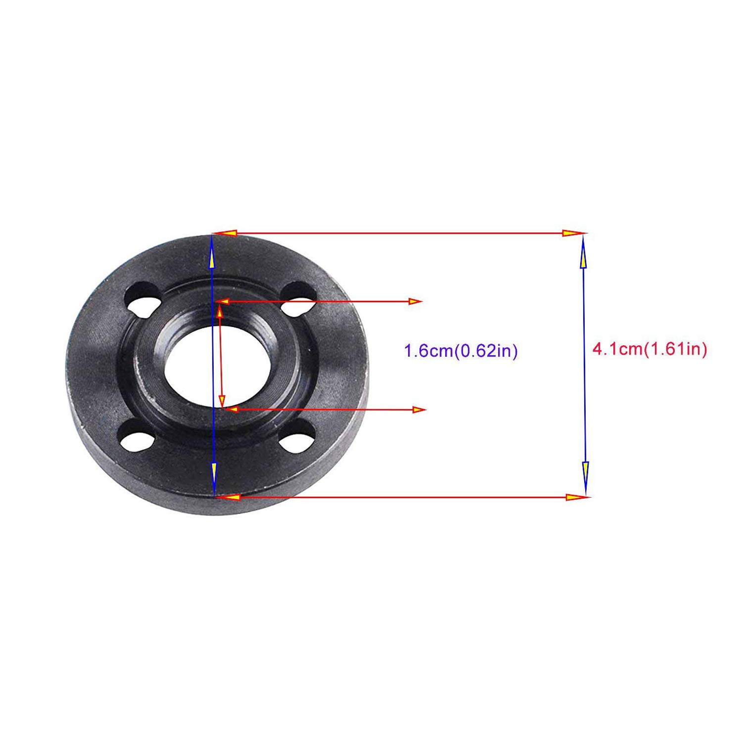 Angle Grinder Outer Lock Flange Nut 5/8
