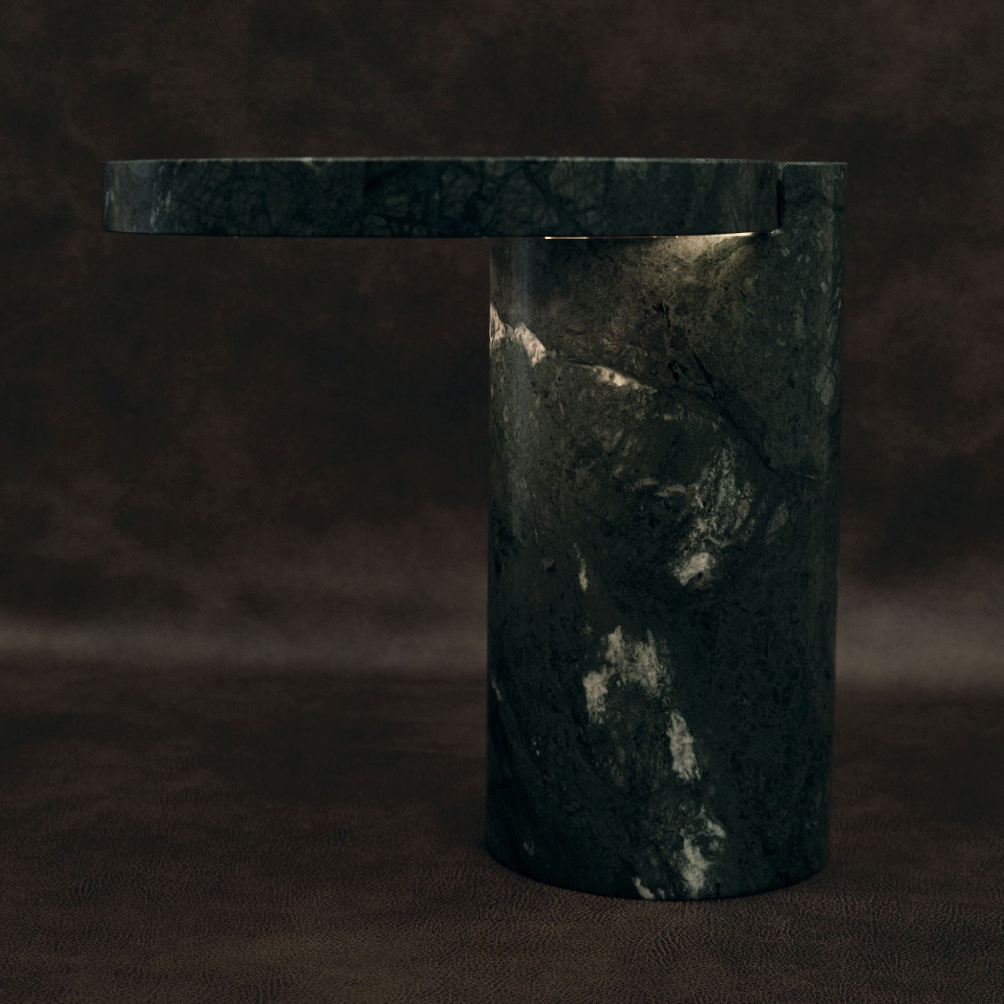 PRE ORDER STUDIO SOCIETÁ Eclipse Table Lamp - Green Marble Base, Modern Home Decor for Living Room, Bedroom & Office Lighting