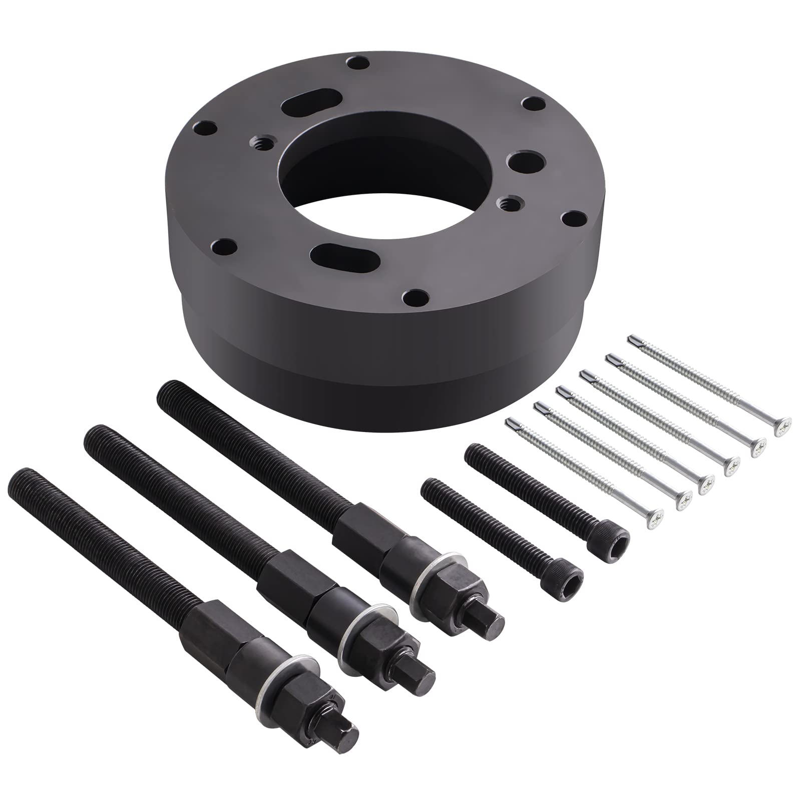 Premium Front Crankshaft Seal & Wear Sleeve Remover/Installer Tool Kit - Compatible with Cummins ISX12 ISX15 Diesel Engines - Professional Automotive Repair Tool for Mechanics & DIY Enthusiasts (Ideal for Seal Replacement & Maintenance Jobs)