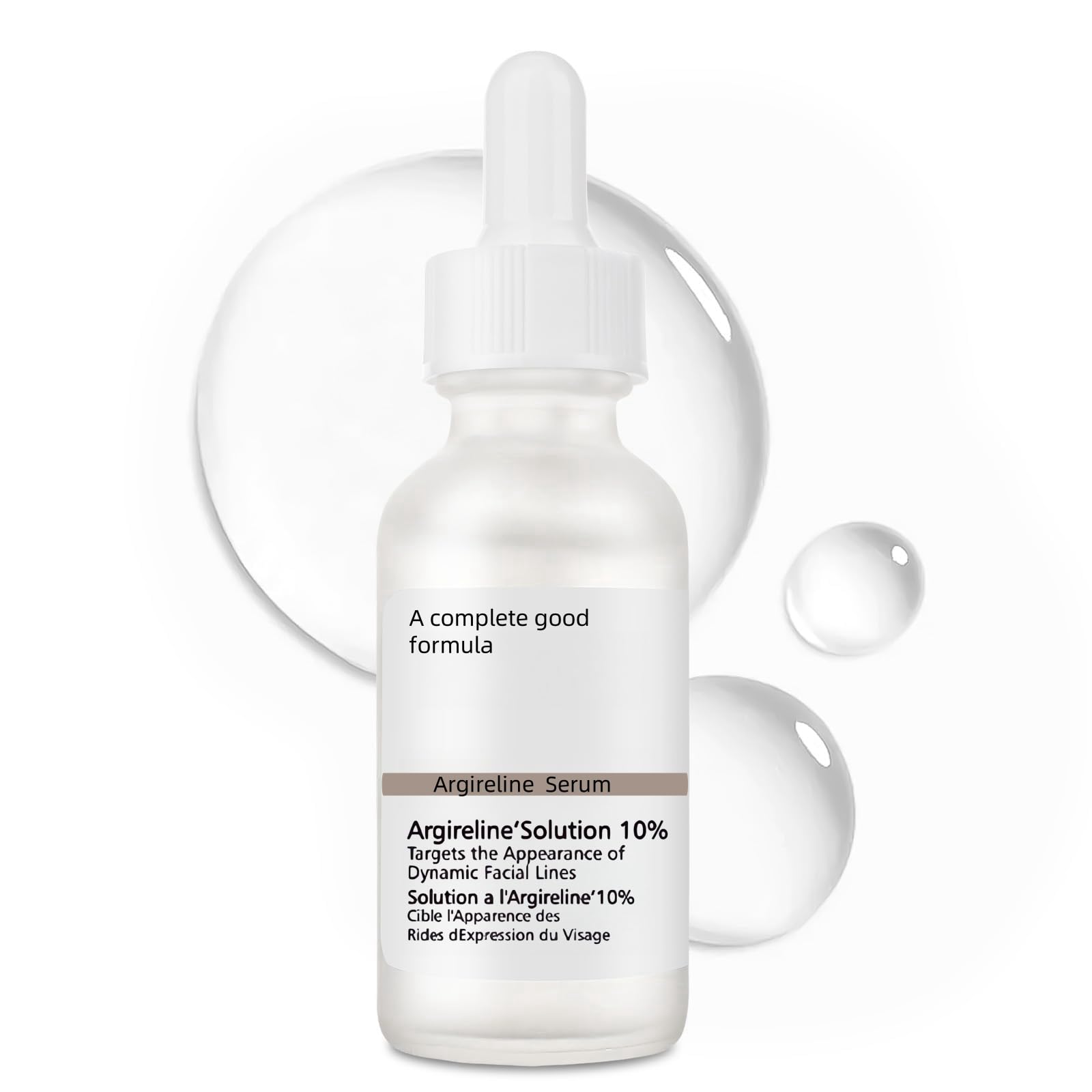 10% Argireline Anti-Wrinkle Facial Serum for Women & Men - Advanced Anti-Aging Treatment to Reduce Fine Lines & Wrinkles, Oil Balancing Moisturizer - 1 oz | Perfect for Daily Skincare Routine & Nighttime Rejuvenation