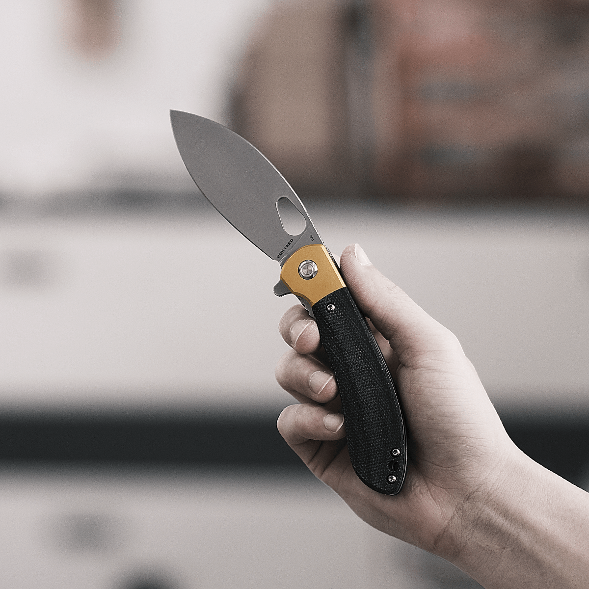 Premium Shilin Cutter Liner Lock Knife - 3.26