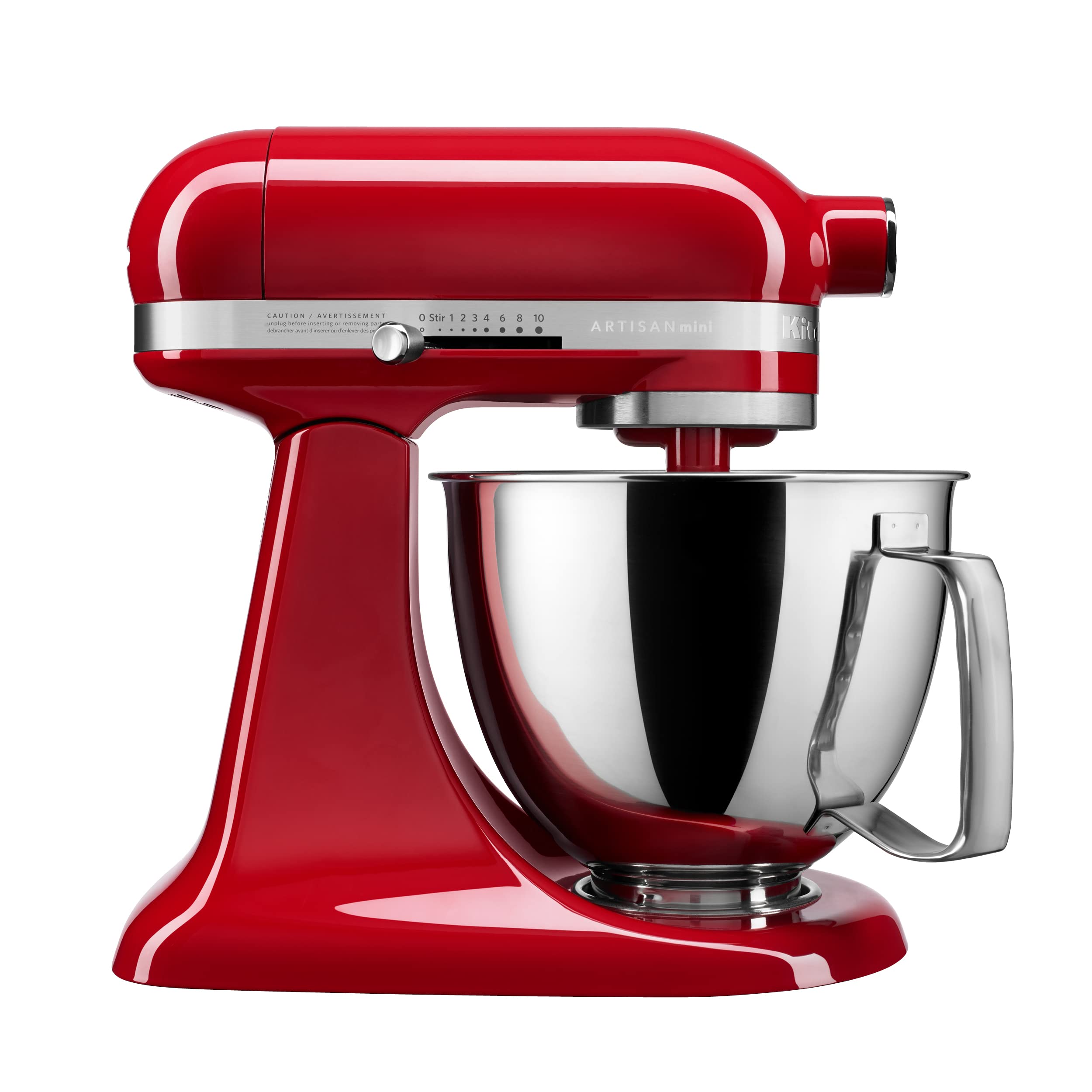 KitchenAid Artisan Mini 3.5 Quart Tilt-Head Stand Mixer - KSM3316X - Empire Red | Compact Baking Mixer for Cookies, Cakes & Dough | Perfect for Small Kitchens & Home Bakers