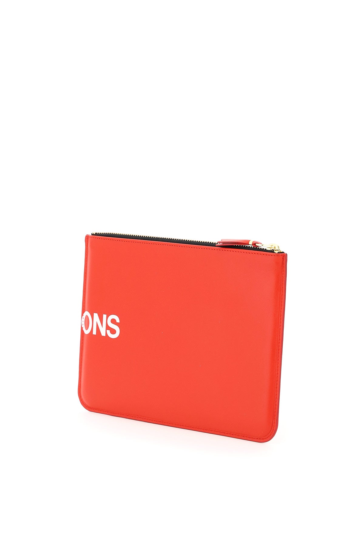 Comme des Garcons Genuine Leather Wallet Pouch with Logo - Stylish & Durable for Everyday Use, Travel & Gifts