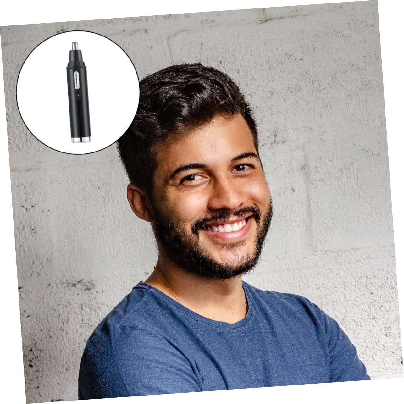 Men's Electric Nose Hair Trimmer - 3-in-1 Eyebrow, Beard & Ear Hair Groomer - Low Noise & Energy Efficient - Perfect for Travel, Home & Office Grooming