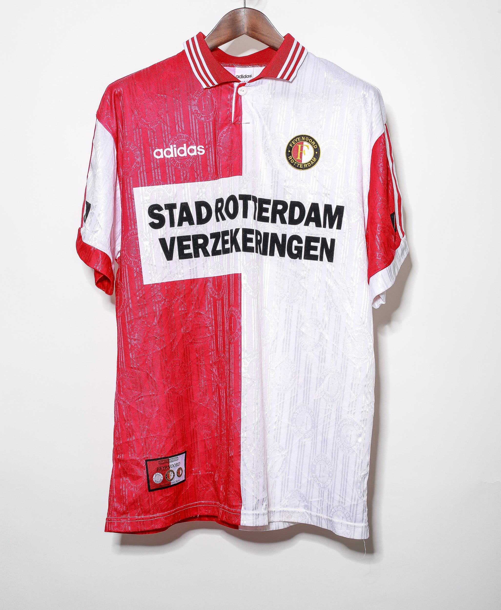 2002 Feyenoord Home Jersey XL - Vintage Soccer Shirt for Fans & Collectors - Perfect for Match Days, Cosplay & Sports Memorabilia Display