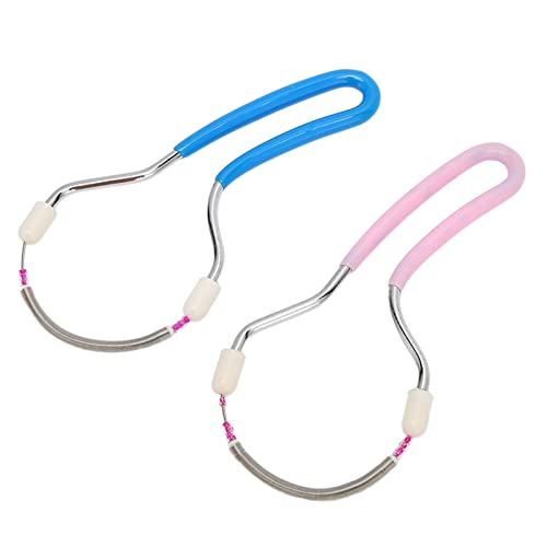 Professional Facial Hair Remover Spring for Women - 2 Pack Ergonomic Hair Removal Tool for Eyebrows & Upper Lip - Perfect for Home Use & Travel Beauty Care
